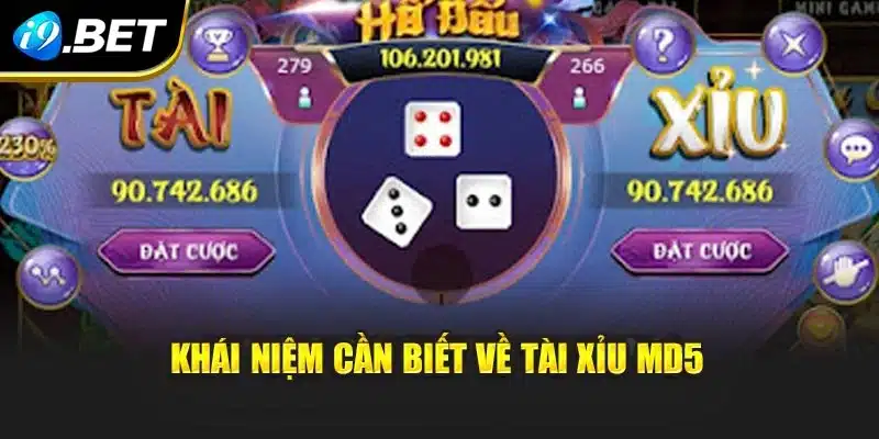 Khái niệm cần biết về tài xỉu MD5