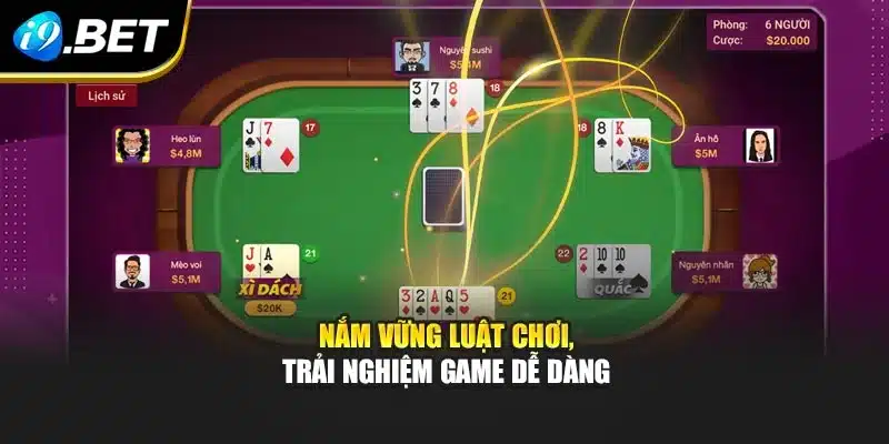 Nắm vững luật chơi, trải nghiệm game dễ dàng